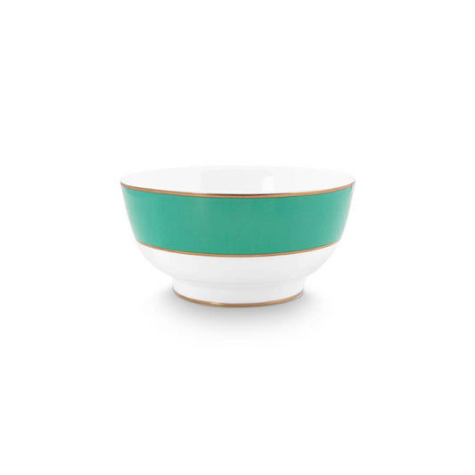 Bowl Pip Chique Gold-Green 18cm