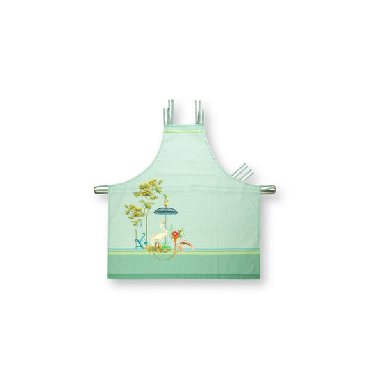 Apron Jolie Heron Big Blue 85x88cm